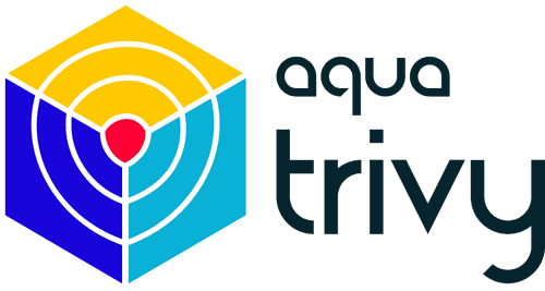 Aqua trivy service logo.