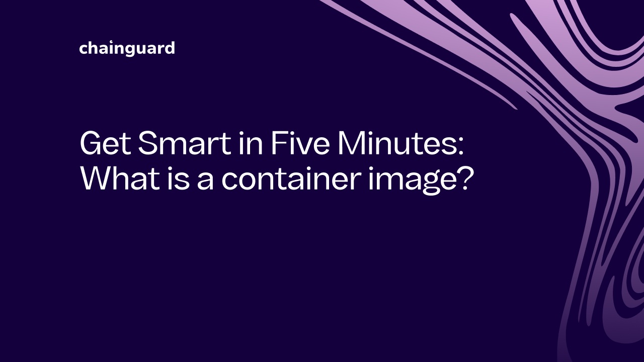 Get Smart series thumbnail for episode titled: What is a container image?